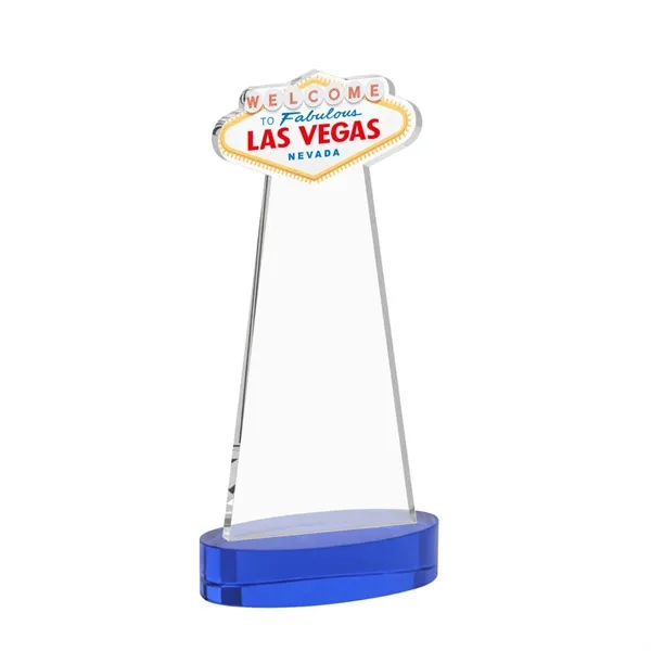 The Las Vegas Award is crafted from premium starfire crystal, featuring... from ASI 84592 St Regis Group / St Regis