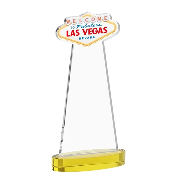 The Las Vegas Award is crafted from premium starfire crystal, featuring... from ASI 84592 St Regis Group / St Regis