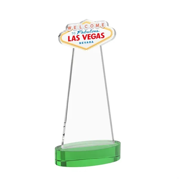 The Las Vegas Award is crafted from premium starfire crystal, featuring... from ASI 84592 St Regis Group / St Regis