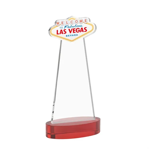 The Las Vegas Award is crafted from premium starfire crystal, featuring... from ASI 84592 St Regis Group / St Regis