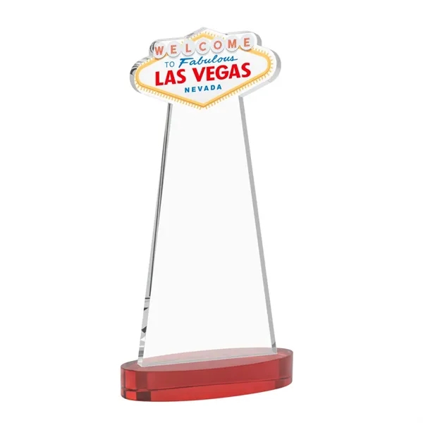 The Las Vegas Award is crafted from premium starfire crystal, featuring... from ASI 84592 St Regis Group / St Regis