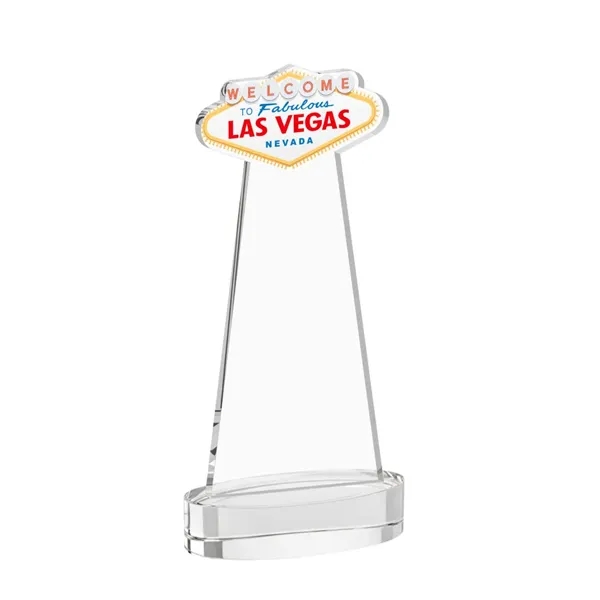 The Las Vegas Award is crafted from premium starfire crystal, featuring... from ASI 84592 St Regis Group / St Regis