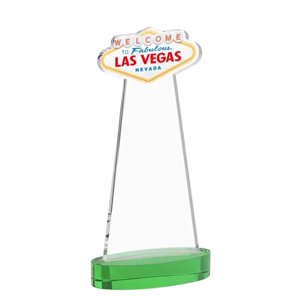 The Las Vegas Award is crafted from premium starfire crystal, featuring... from ASI 84592 St Regis Group / St Regis