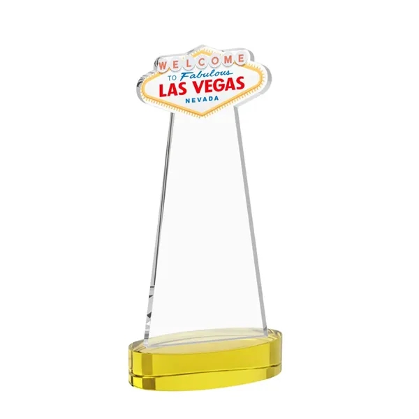 The Las Vegas Award is crafted from premium starfire crystal, featuring... from ASI 84592 St Regis Group / St Regis