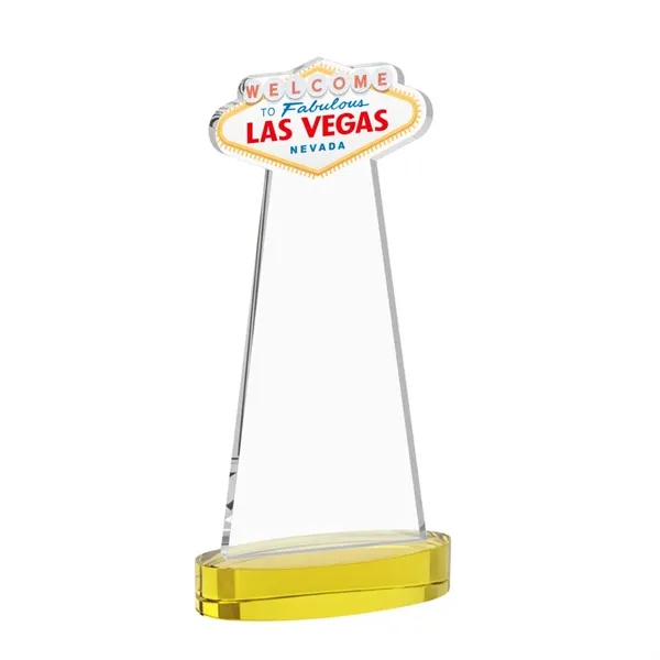 The Las Vegas Award is crafted from premium starfire crystal, featuring... from ASI 84592 St Regis Group / St Regis
