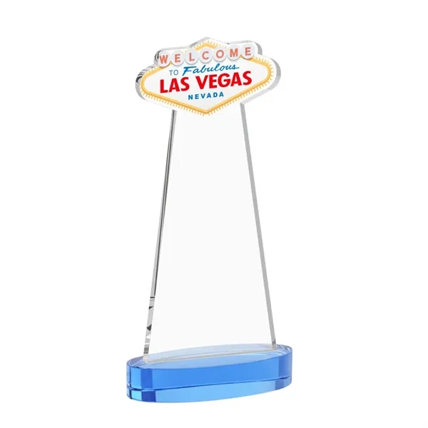 The Las Vegas Award is crafted from premium starfire crystal, featuring... from ASI 84592 St Regis Group / St Regis