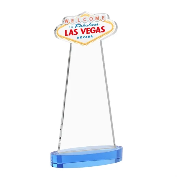 The Las Vegas Award is crafted from premium starfire crystal, featuring... from ASI 84592 St Regis Group / St Regis
