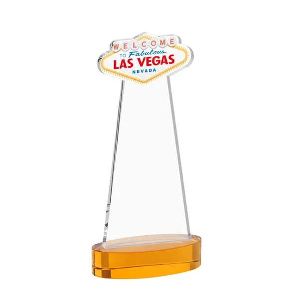 The Las Vegas Award is crafted from premium starfire crystal, featuring... from ASI 84592 St Regis Group / St Regis