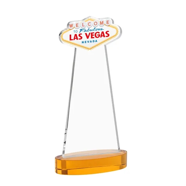 The Las Vegas Award is crafted from premium starfire crystal, featuring... from ASI 84592 St Regis Group / St Regis