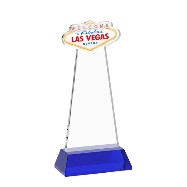 The Las Vegas Award is crafted from premium starfire crystal, featuring... from ASI 84592 St Regis Group / St Regis