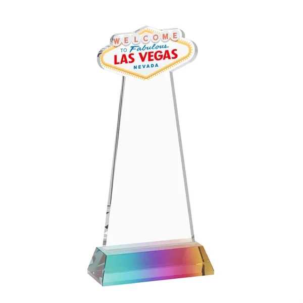 The Las Vegas Award is crafted from premium starfire crystal, featuring... from ASI 84592 St Regis Group / St Regis