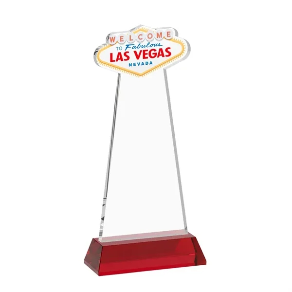 The Las Vegas Award is crafted from premium starfire crystal, featuring... from ASI 84592 St Regis Group / St Regis