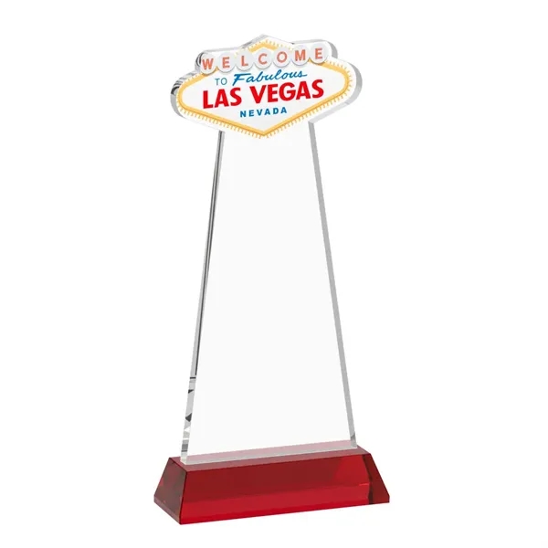 The Las Vegas Award is crafted from premium starfire crystal, featuring... from ASI 84592 St Regis Group / St Regis