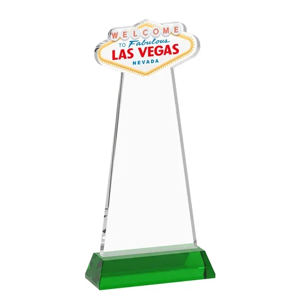 The Las Vegas Award is crafted from premium starfire crystal, featuring... from ASI 84592 St Regis Group / St Regis