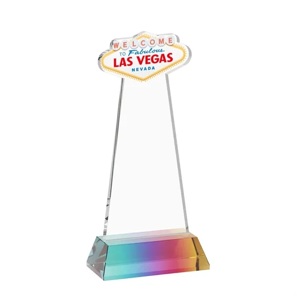 The Las Vegas Award is crafted from premium starfire crystal, featuring... from ASI 84592 St Regis Group / St Regis