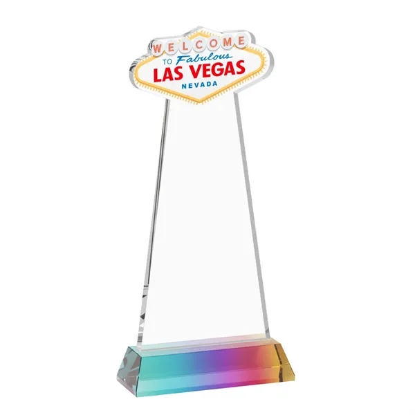 The Las Vegas Award is crafted from premium starfire crystal, featuring... from ASI 84592 St Regis Group / St Regis