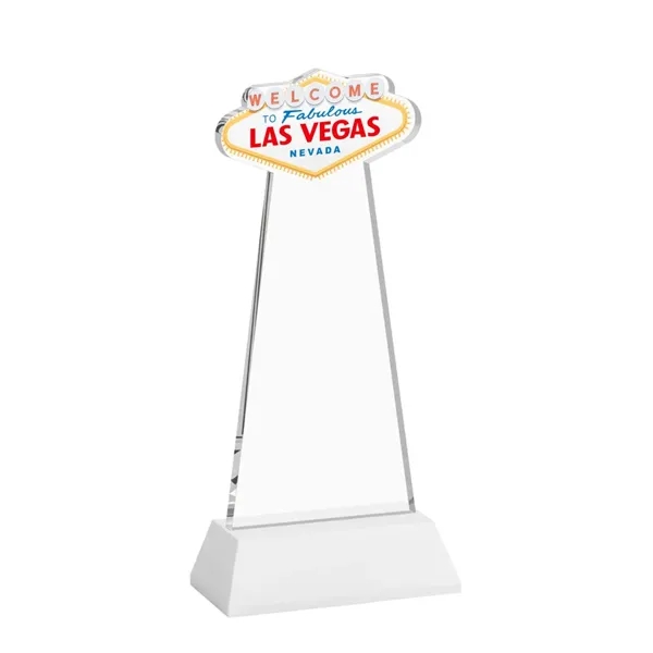 The Las Vegas Award is crafted from premium starfire crystal, featuring... from ASI 84592 St Regis Group / St Regis