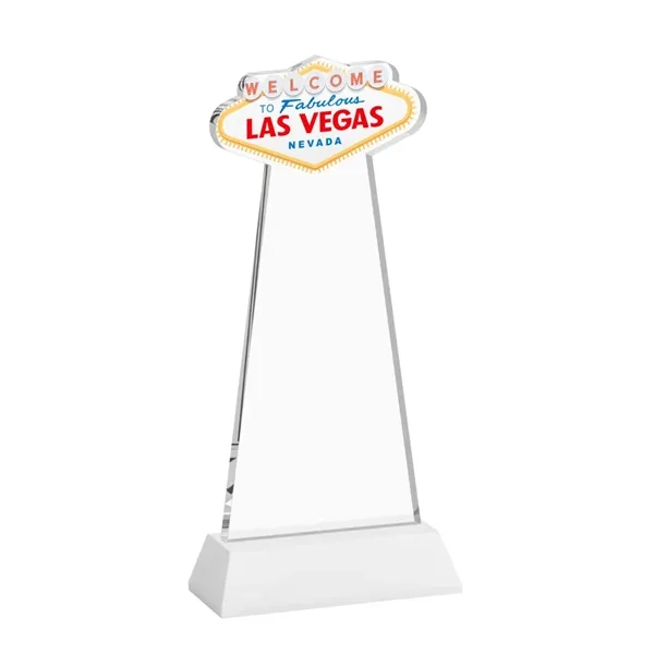 The Las Vegas Award is crafted from premium starfire crystal, featuring... from ASI 84592 St Regis Group / St Regis
