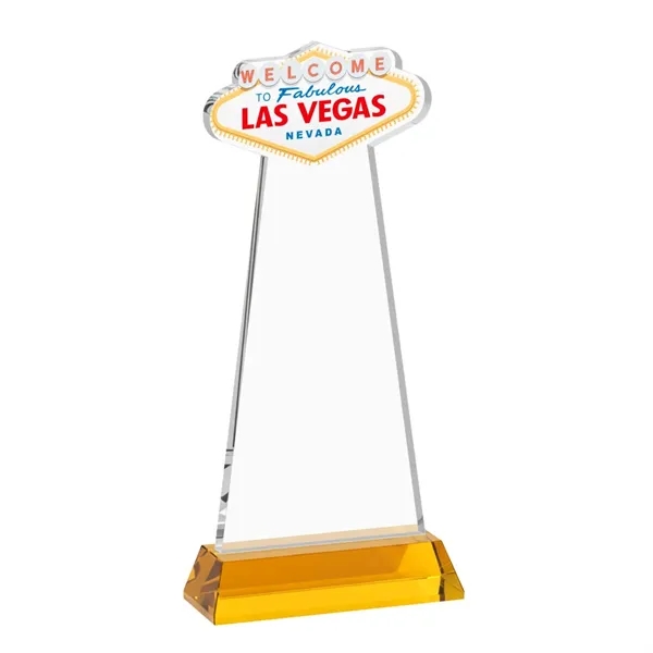 The Las Vegas Award is crafted from premium starfire crystal, featuring... from ASI 84592 St Regis Group / St Regis