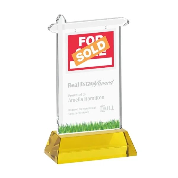 Real Estate Award on Hartford Base - Gold... from ASI 84592 St Regis Group / St Regis