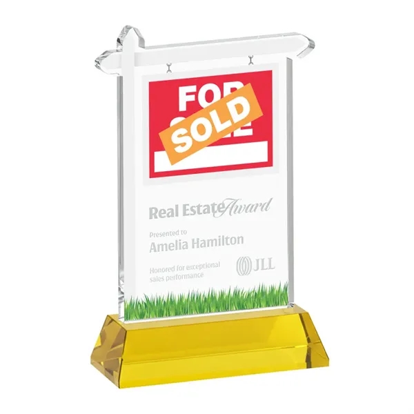 Real Estate Award on Hartford Base - Gold... from ASI 84592 St Regis Group / St Regis