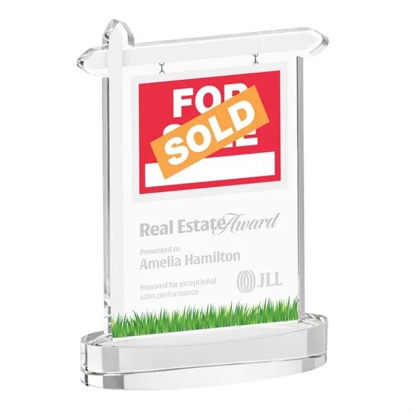 Real Estate Award on Alberton Base - Clear... from ASI 84592 St Regis Group / St Regis