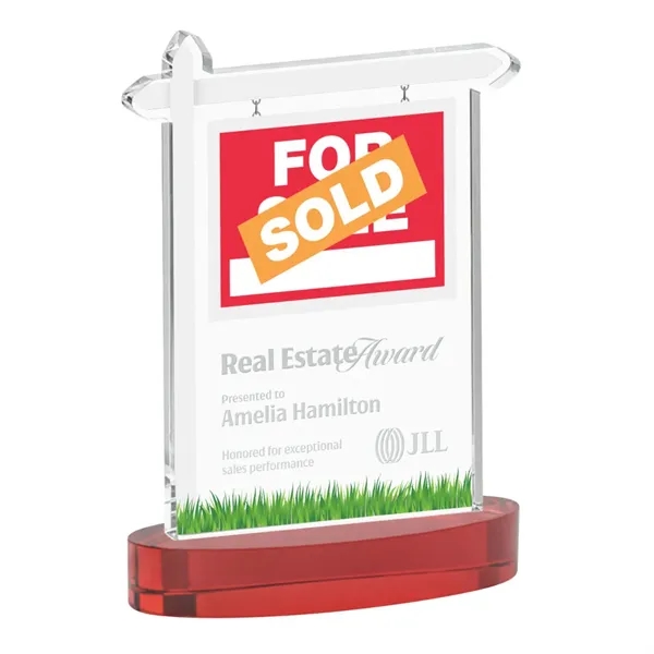 Real Estate Award on Alberton Base - Red... from ASI 84592 St Regis Group / St Regis