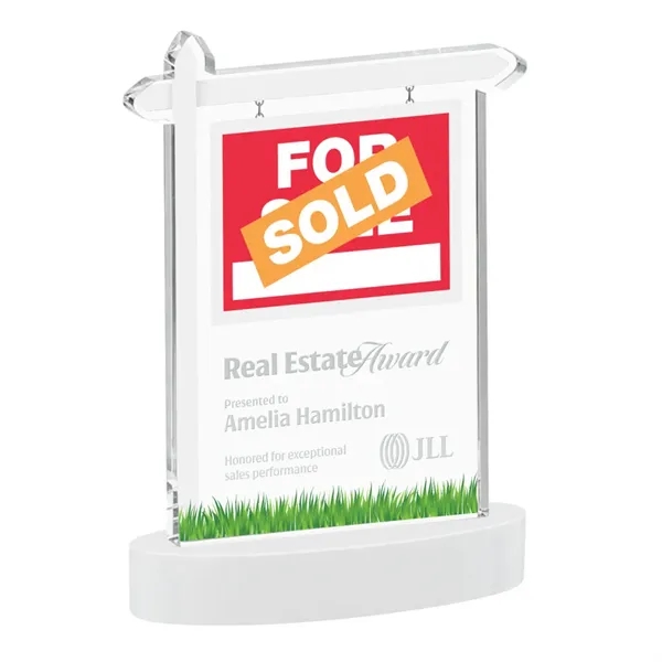 Real Estate Award on Alberton Base - White... from ASI 84592 St Regis Group / St Regis