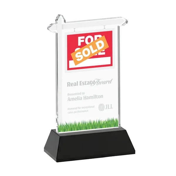Real Estate Award on Hartford Base - Black... from ASI 84592 St Regis Group / St Regis