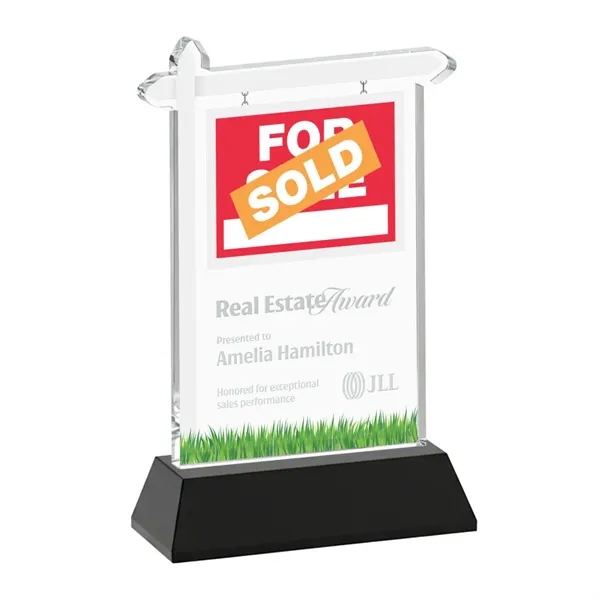 Real Estate Award on Hartford Base - Black... from ASI 84592 St Regis Group / St Regis