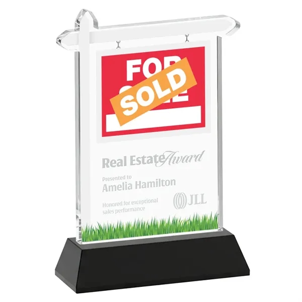 Real Estate Award on Hartford Base - Black... from ASI 84592 St Regis Group / St Regis