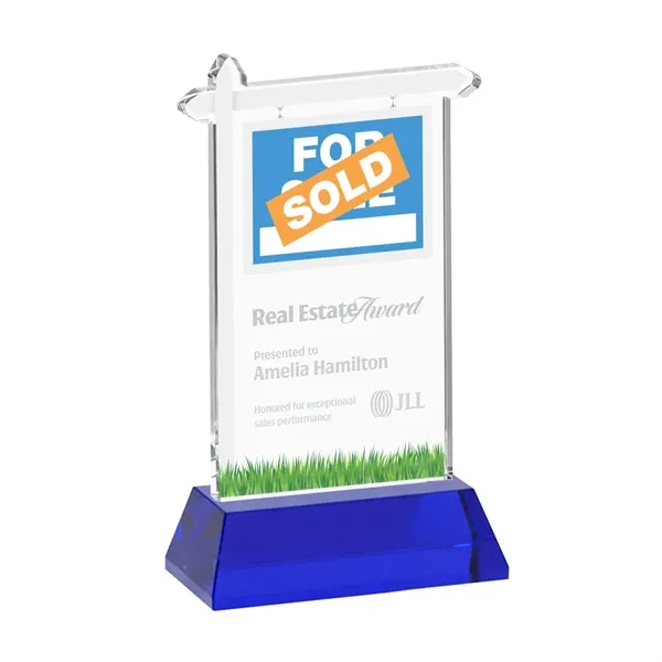 Real Estate Award on Hartford Base - Blue... from ASI 84592 St Regis Group / St Regis