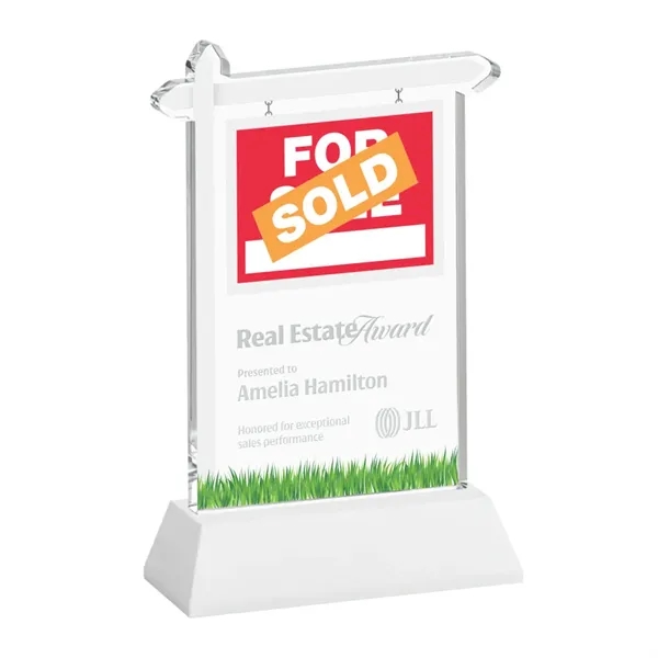Real Estate Award on Hartford Base - White... from ASI 84592 St Regis Group / St Regis