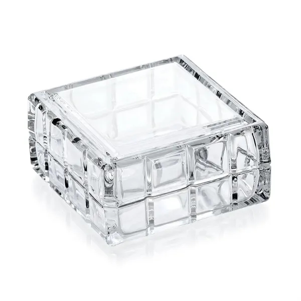The Monicello VividPrint™ Trinket Box is crafted from brilliant lead-free crystal... from ASI 84592 St Regis Group