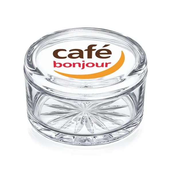 The Monicello VividPrint™ Trinket Box is crafted from clear crystal with... from ASI 84592 St Regis Group