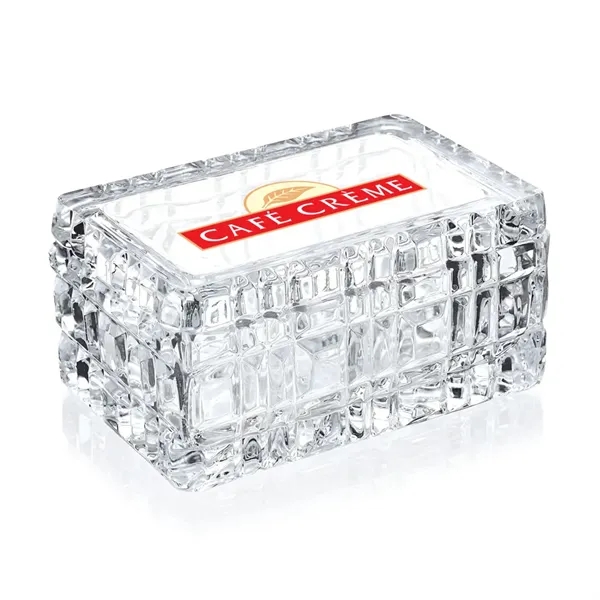 The Grafton VividPrint™ Trinket Box is a stunning rectangular crystal box... from ASI 84592 St Regis Group