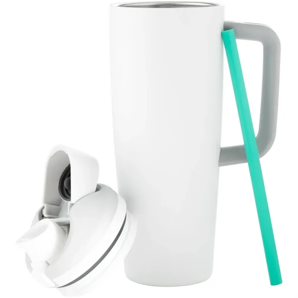 30 oz insulated stainless steel water bottle with FreeSip straw lid,... from ASI 51197 ETS Express, LLC