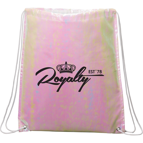 Iridescent Non-Woven Drawstring Bag... from ASI 42424 ZZ DROPPED -Bullet