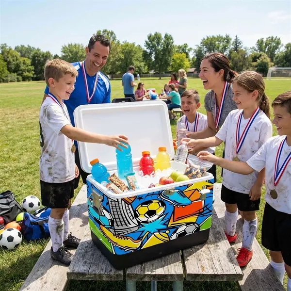 Built tough to impress—this steel-belted cooler delivers durability and capacity for... from ASI 87188 Showdown Displays