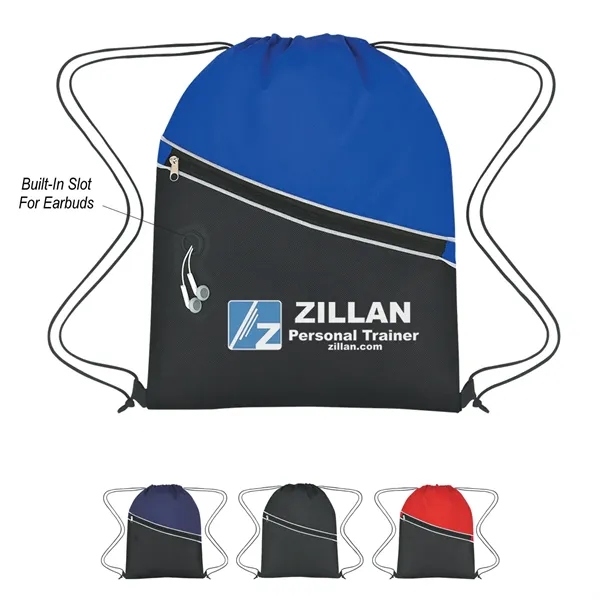 Sports pack made of 80 gram non-woven, coated water resistant polypropylene.... from ASI 61125 Hit Promotional Products / Hit®