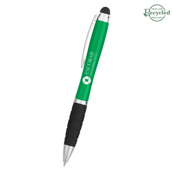 Twist-action pen with a light, stylus, and rubber grip for better... from ASI 61125 Hit Promotional Products / Hit®