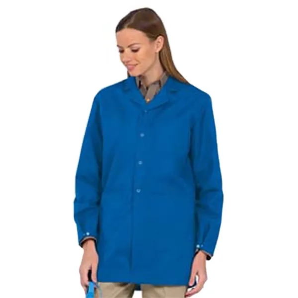 Fashion Seal - Unisex 3-Pocket 33" Microstat System Lab J...... from ASI 86018 Scrub Authority