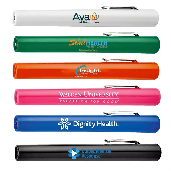 Disposable medical penlight flashlight that is clip activated light. Perfect for... from ASI 46170 Compass Industries Inc