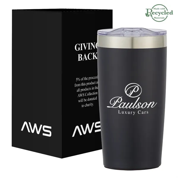 20 oz. AWS two-tone Himalayan tumbler for taking a drink wherever... from ASI 61125 Hit Promotional Products / Hit®
