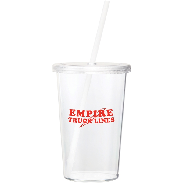 Sizzle 16oz Tumbler with Straw... from ASI 42424 ZZ DROPPED -Bullet