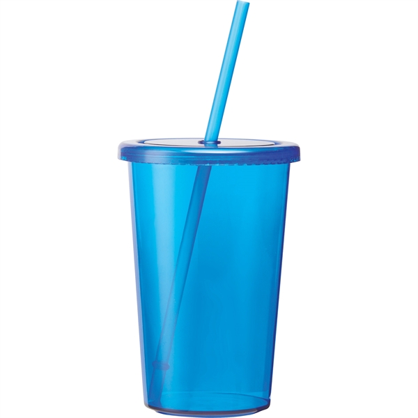 Sizzle 16oz Tumbler with Straw... from ASI 42424 ZZ DROPPED -Bullet