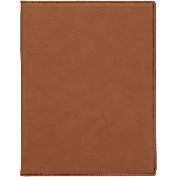 7" x 9" rawhide PU leatherette portfolio with writing pad, pen... from ASI 74601 Calico