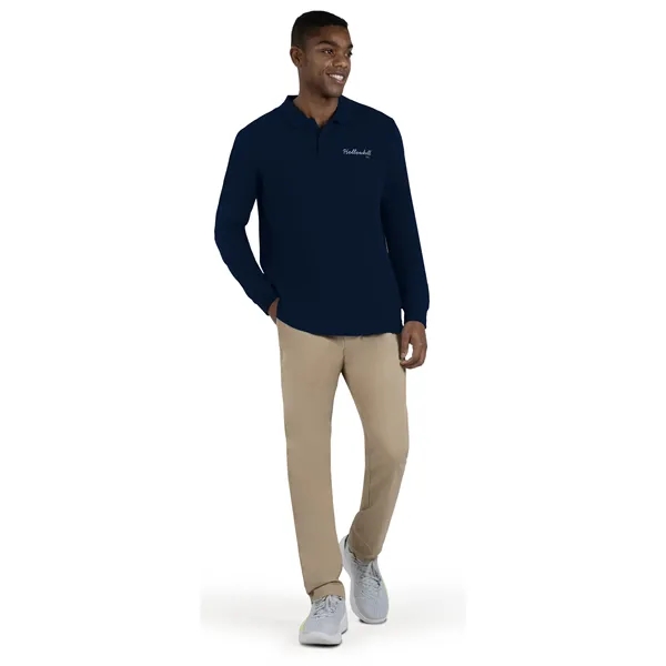 7-ounce, 100% cotton pique long sleeve polo.... from ASI 37461 Augusta Sportswear / Holloway Sportswear