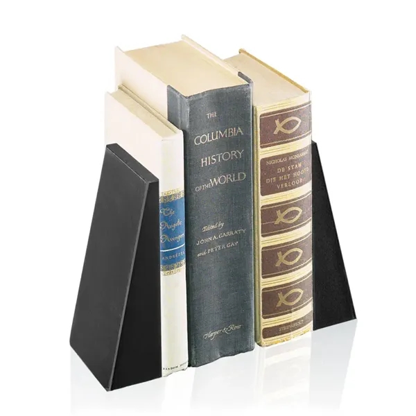 Set of two black marble book ends, 6" x 4".... from ASI 84592 St Regis Group