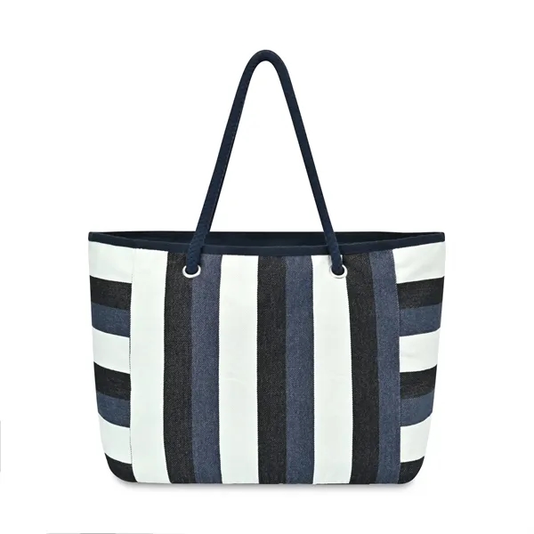 A stylish oversized tote that blends nautical charm with everyday function... from ASI 56070 Gemline / Gemline®